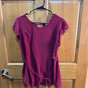 Maternity Top w/ Tie Waist